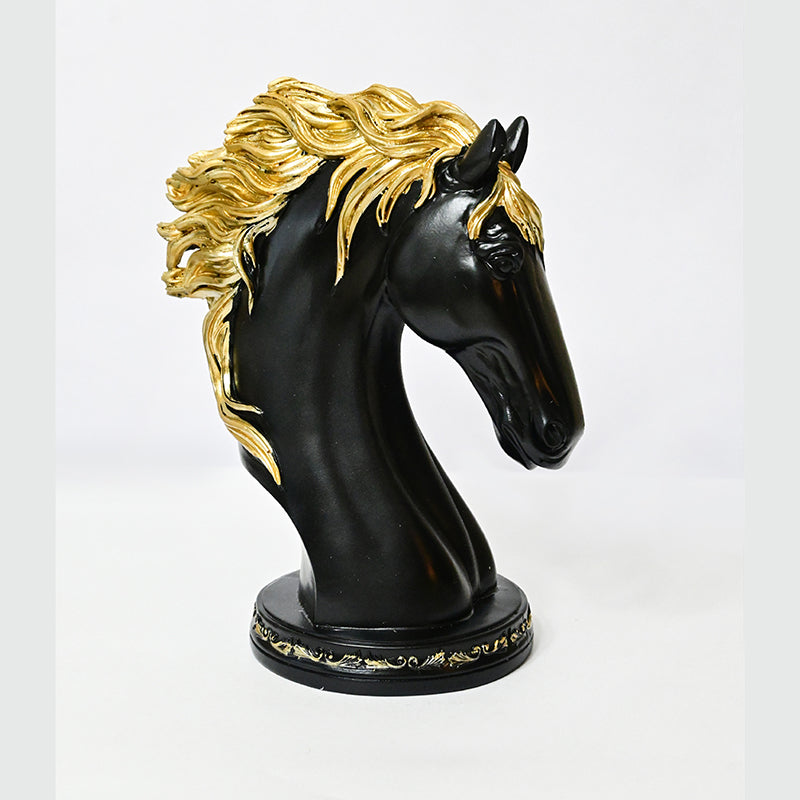 Foiled Mane Showpiece - Black media 5