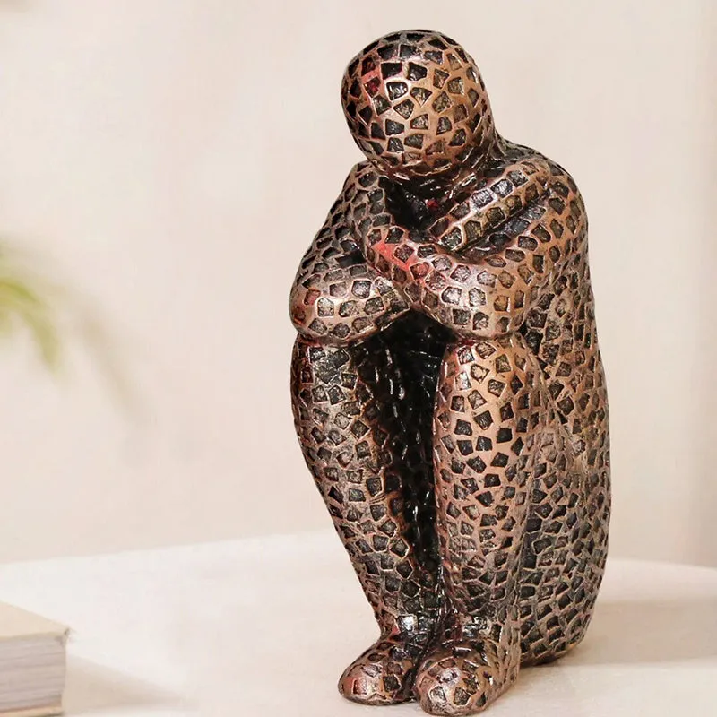 Glum Man Resin Showpiece media 5