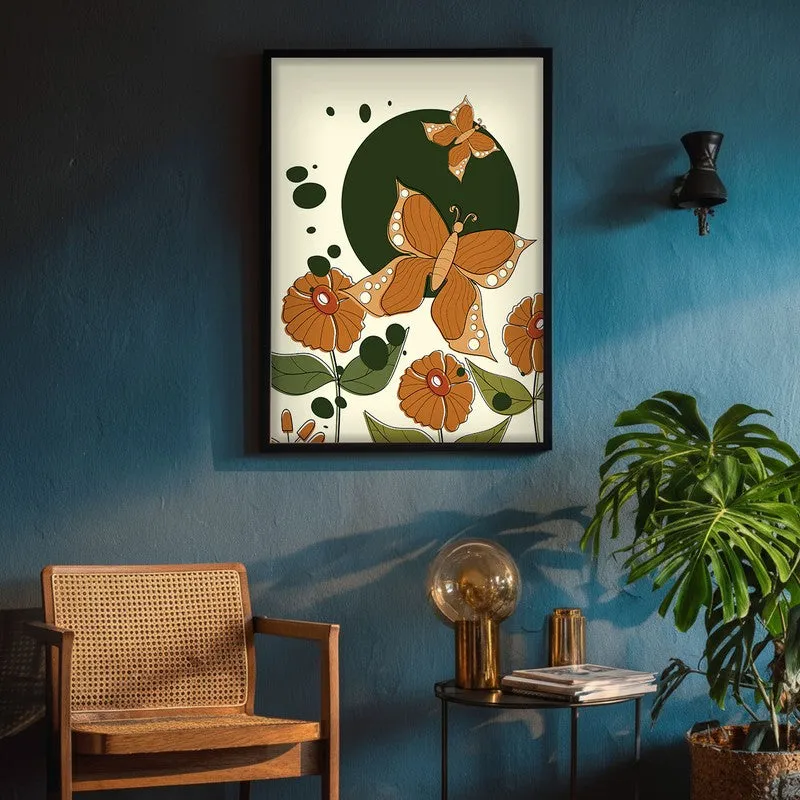Verdant Visions Archival Canvas Wall Art - Black Frame media 5