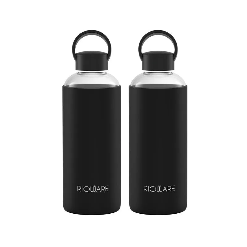 Rioware CalmCarry Water Bottle Black (750 mL Each) - Set Of Two media 3