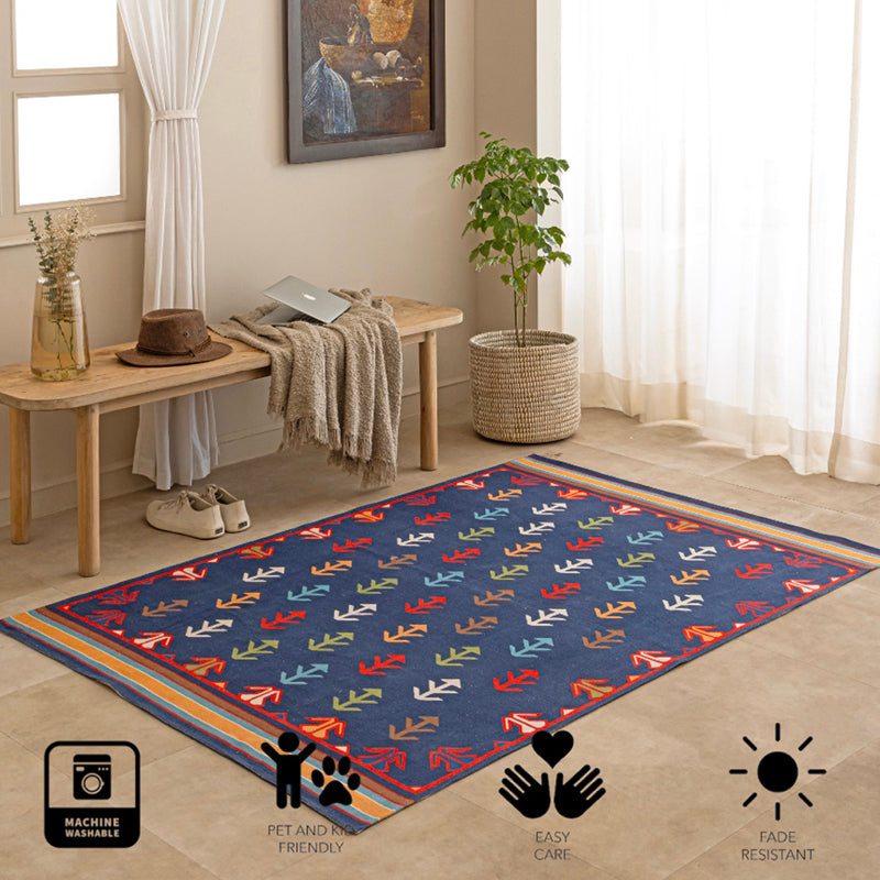 Neelaj Handwoven Cotton Rug media 7