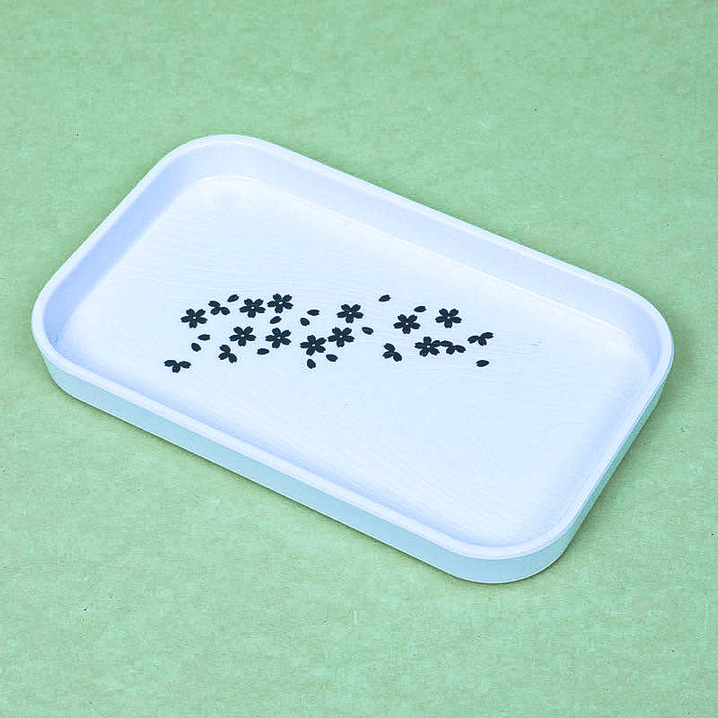 Eltira Floral Serving Tray - White media 5