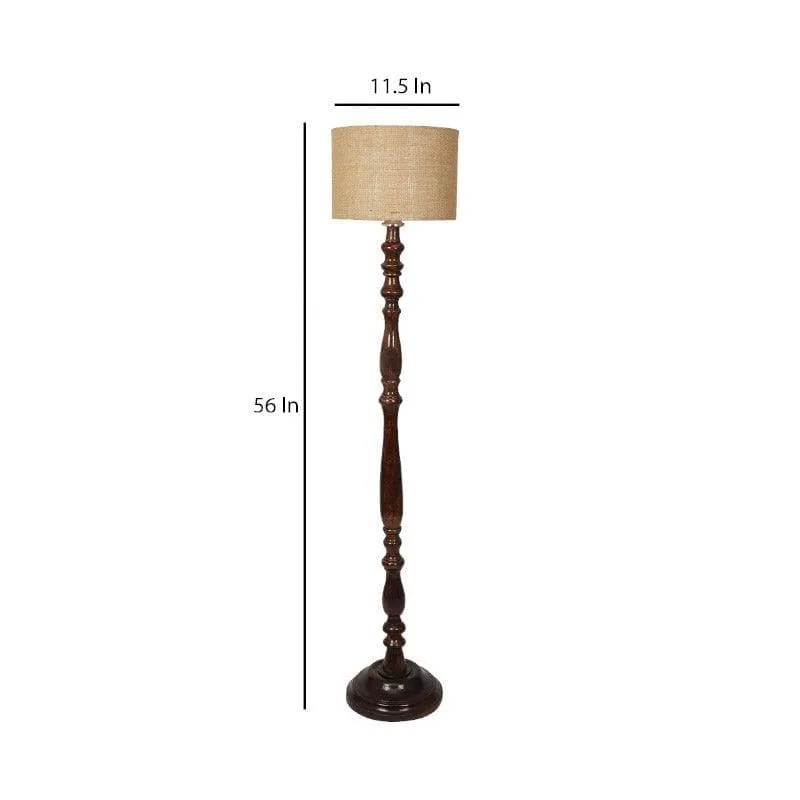 Natura Jome Floor Lamp - Beige media 6