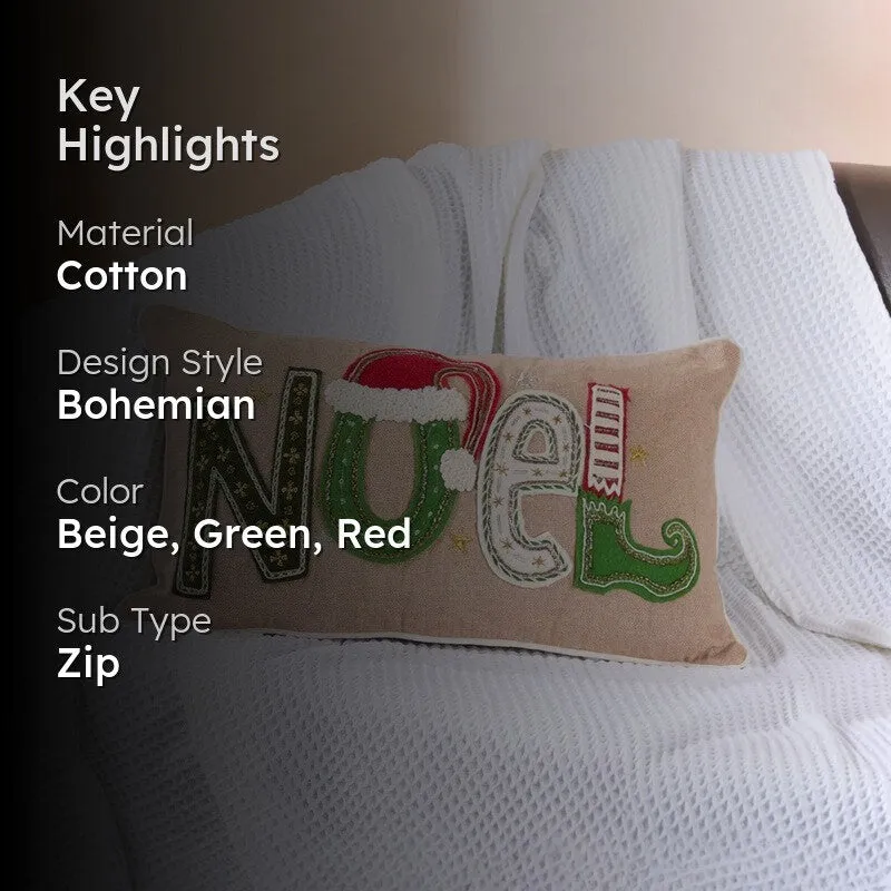 Noel Elegance Cotton Cushion media 2