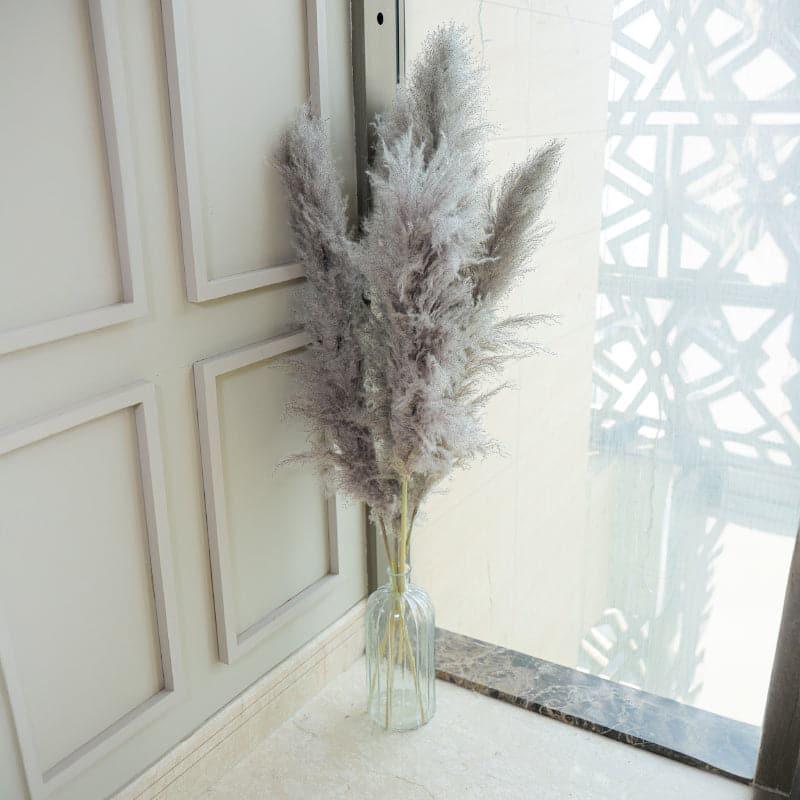Pomi Naturally Dried Pampas Stick (Grey) - Set Of Five media 4