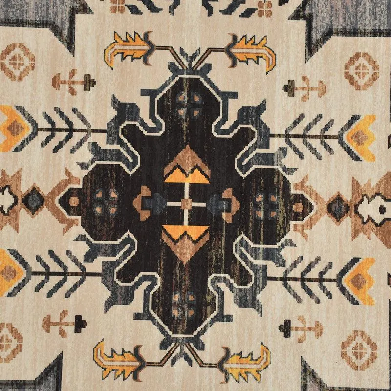 Royal Aria Velvet Rectangle Anti-Skid Carpet media 5