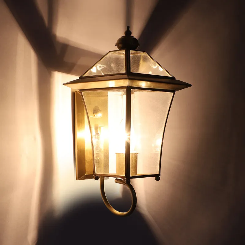 Lanterna I Iron Wall Lamp - Gold media 7