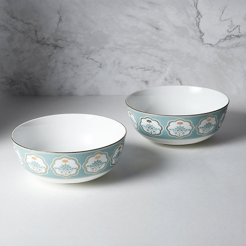 India Circus Rococo Bone China Dinner Set - 20 Piece Set media 6