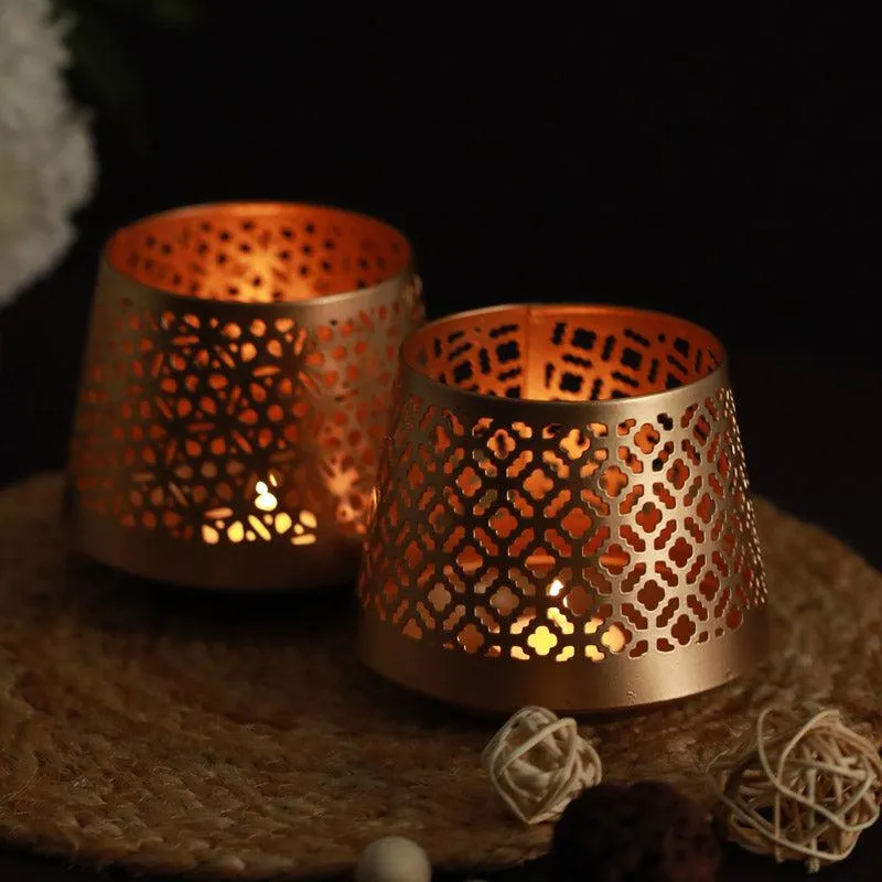 Aintza Tealight Candle Holder - Set Of Two media 4
