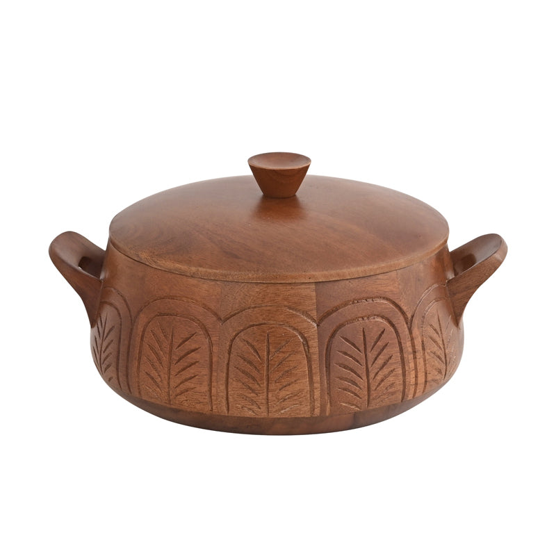 Roti Rasoi Handcrafted Wood Roti Box media 5