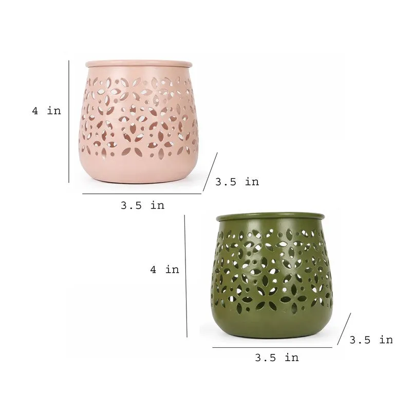 RegalHalo Tealight Holder - Set Of Two media 7