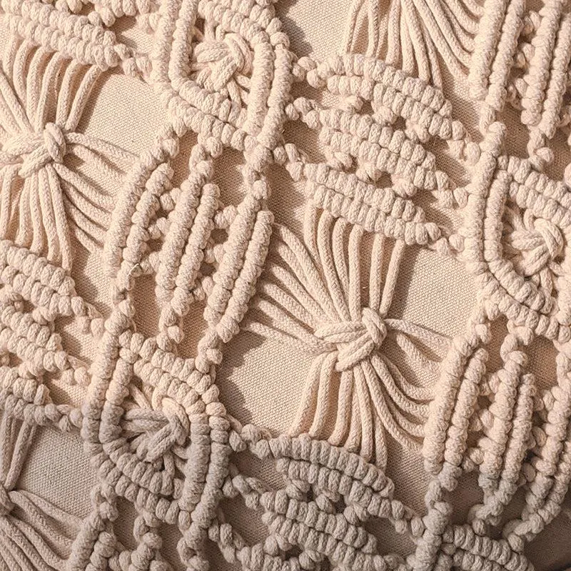 Eltora Boho Macrame Cushion Cover media 4