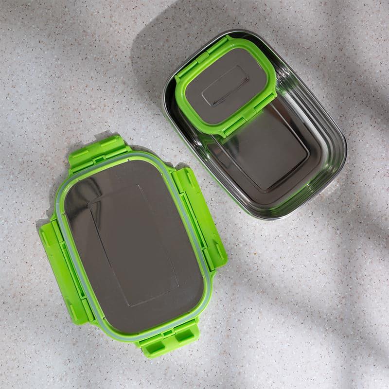 Cricket Wicket Green Lunch Box  (775/150 mL) - Two Piece Set media 6