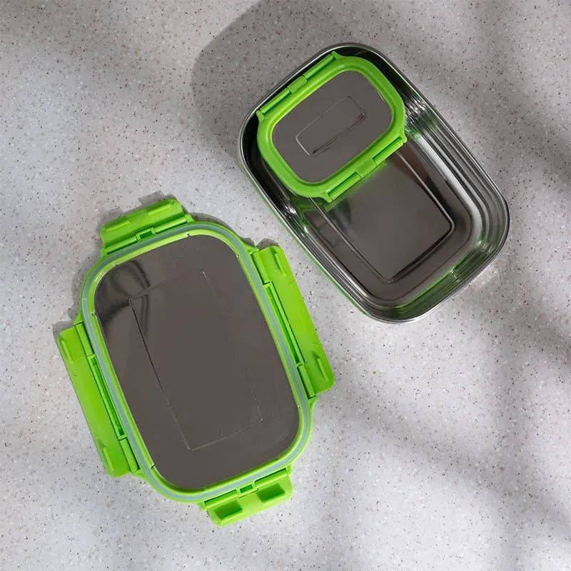Cricket Wicket Green Lunch Box (775/150 mL) - Two Piece Set media 6