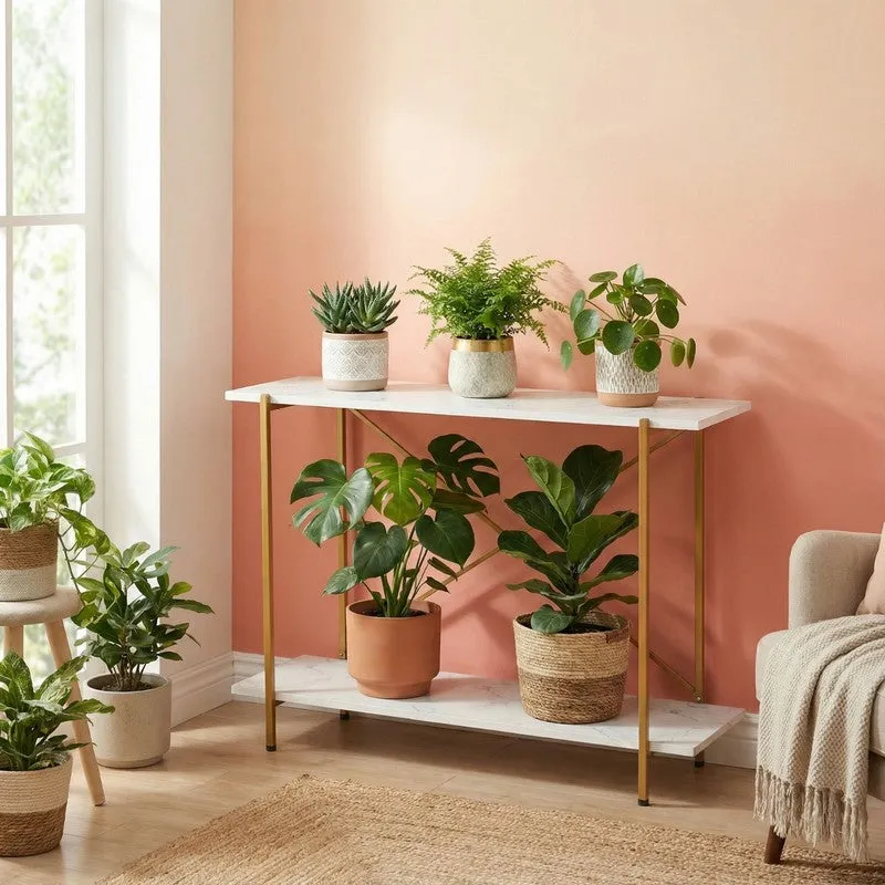 Verdure Metal Planter Stand - White media 1