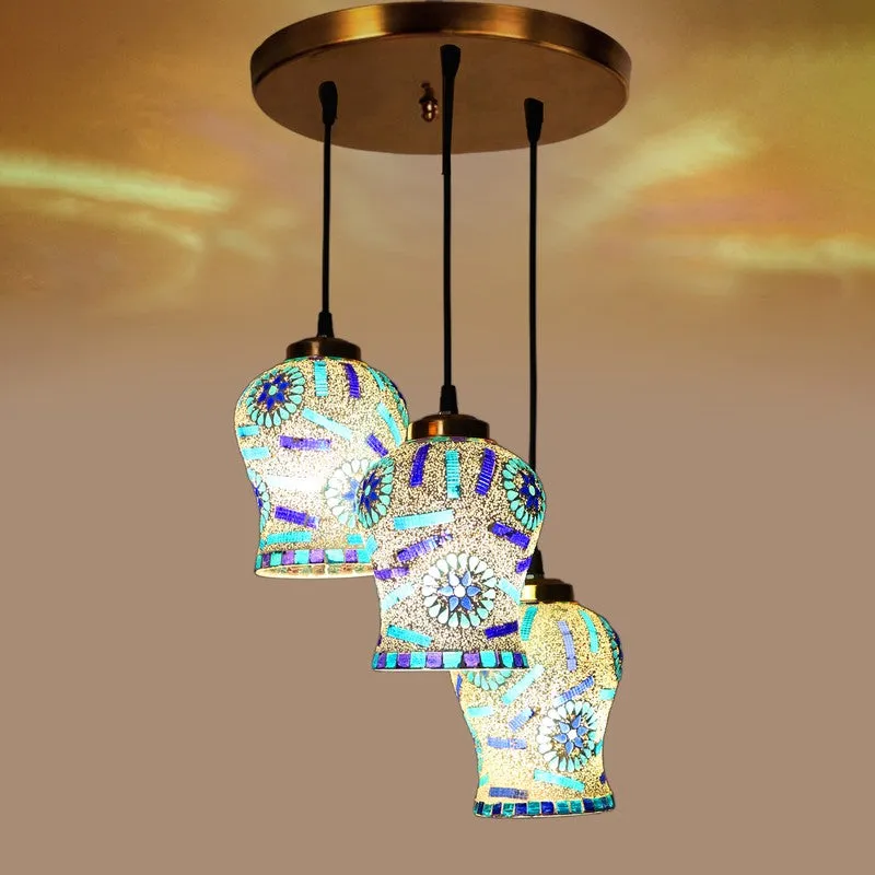 AquaVitra Glass Ceiling Lamp - Multicolor media 4