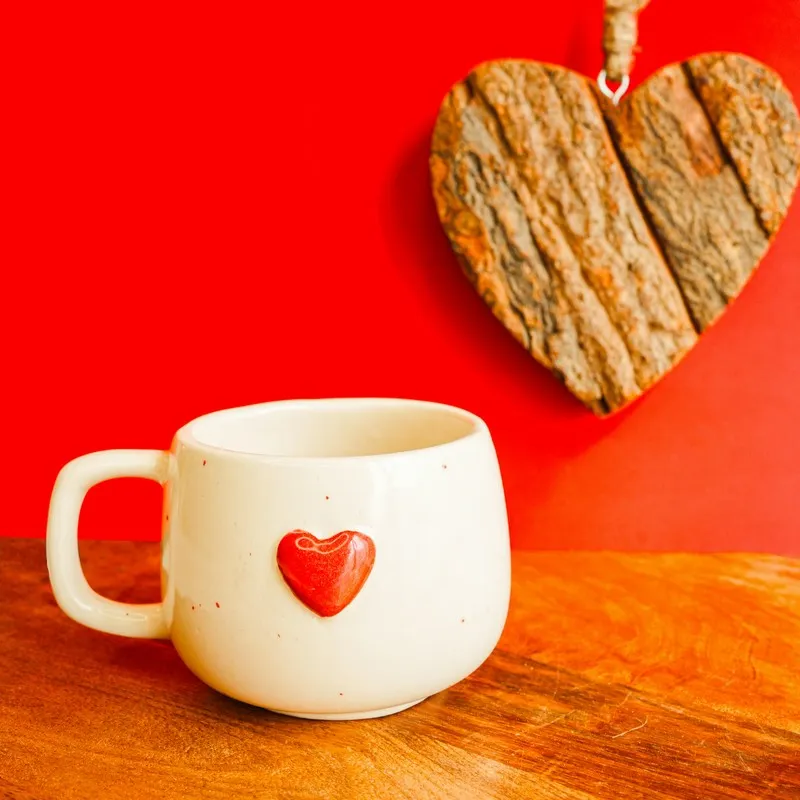 Heartsy Ceramic Coffee Mug (350 mL) media 3