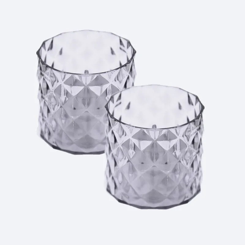 AuraLume Multi Choice Candle Holders (Grey) - Set Of Two media 6