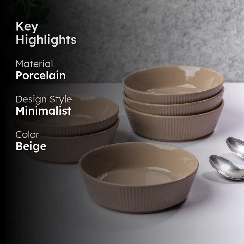 Ivora Snack Bowl(300 mL) - Set Of Six media 2