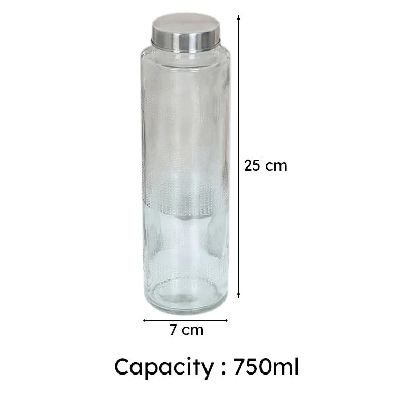 Leia Glass Water Bottle (750 mL) - Set Of Six media 7