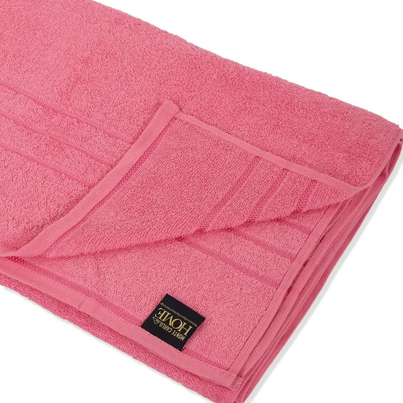 Monte Carlo Clean Wrap Pure Cotton Bath Towel - Pink media 6