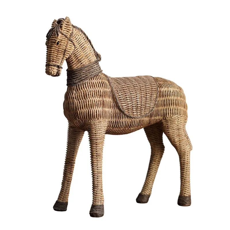 Decorative Horse Showpiece - Brown media 3