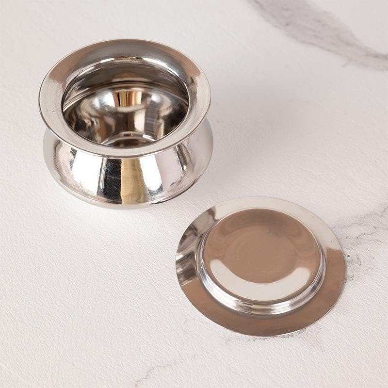 Dritha Handi With Lid - 110 mL / 3 Inches - Set of Two media 6