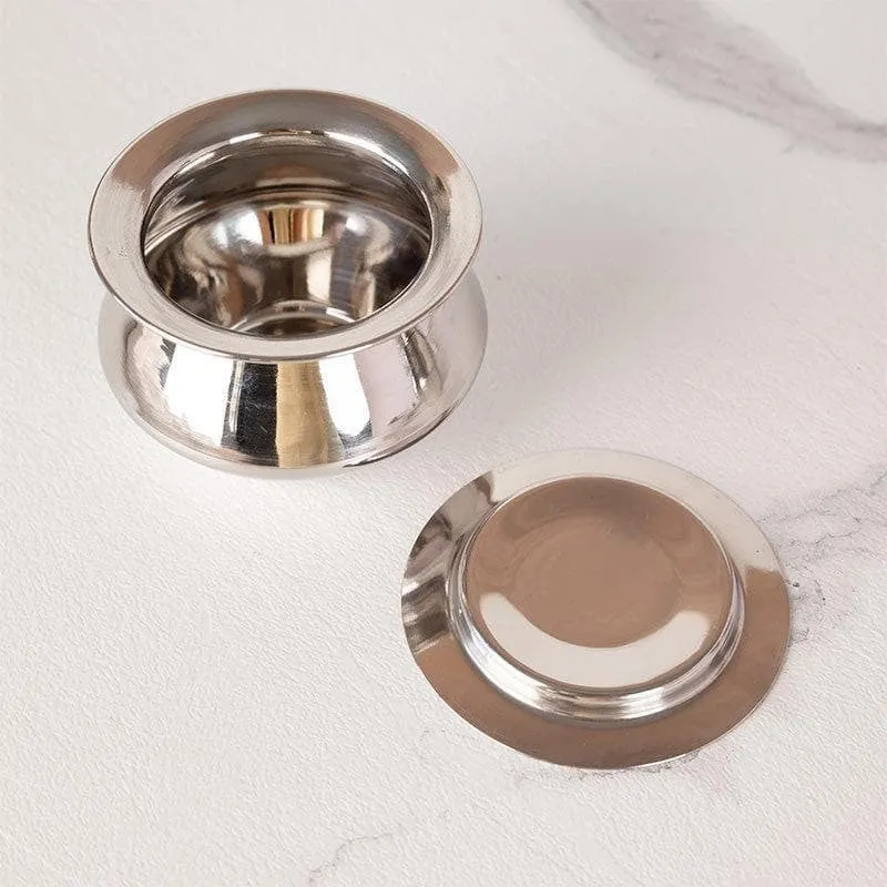 Dritha Handi With Lid - 110 mL / 3 Inches - Set of Two media 6