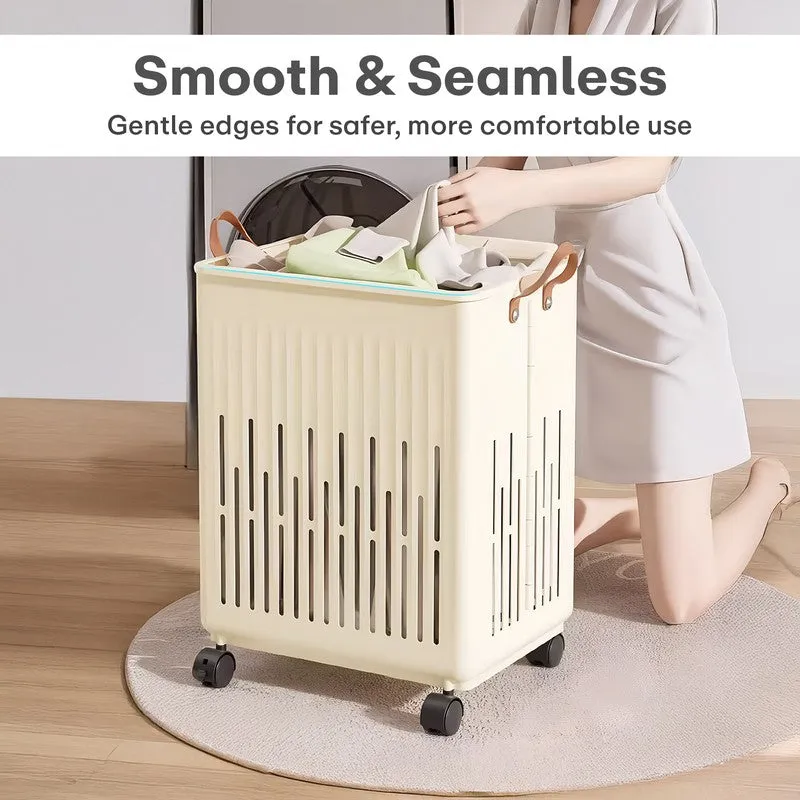 Rioware BreezaWash Laundry Basket - Beige media 7