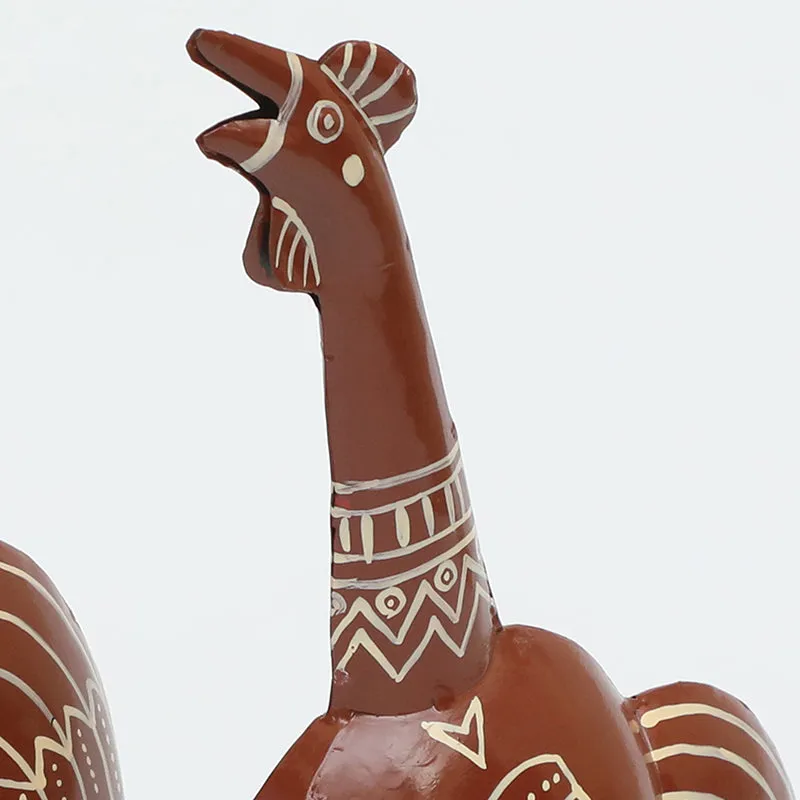 Pollo Metal Showpiece - Set Of Two media 5