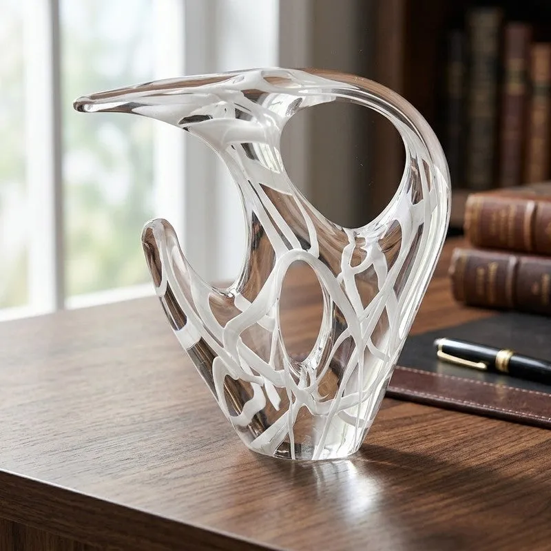 Lumicryst Aura Cryatal Glass Showpiece media 1