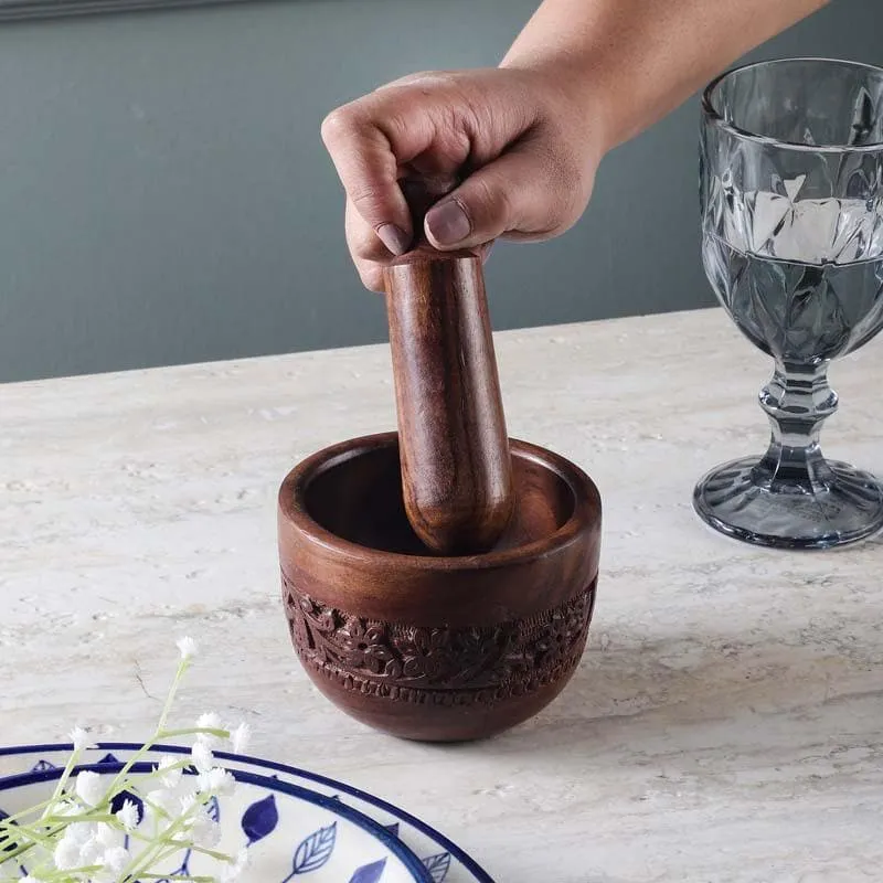 Jalidar Mortar And Pestle Set media 3