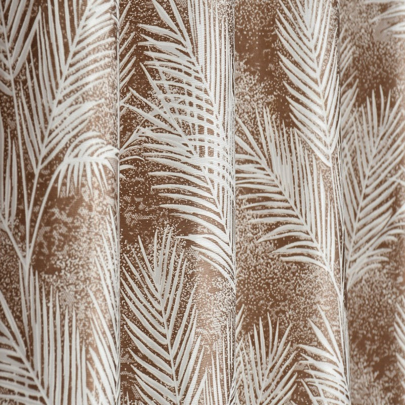 PureShade Printed Curtains (Brown) - Set Of Two media 5