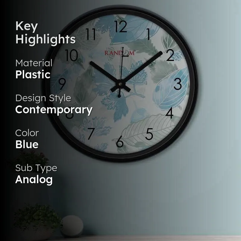 Leafy Spell Wall Clock media 2