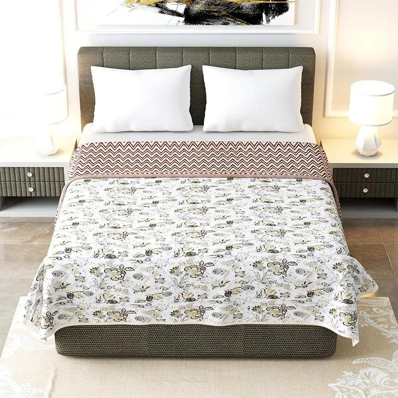 Niya Cotton Cotton Dohar (Brown) - 185 GSM media 4