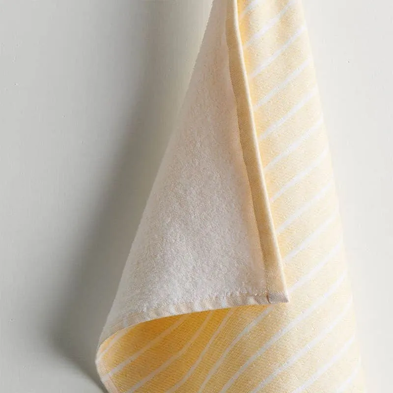 Imrie Cotton Terry Hand Towel (Melon) - Set Of Two media 4