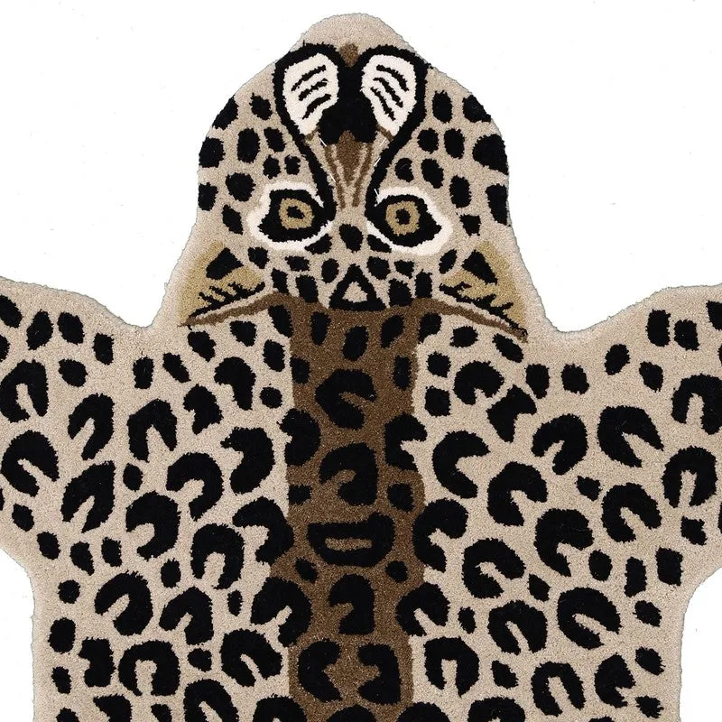 Jungle Spot Cotton Carpet - Beige media 5