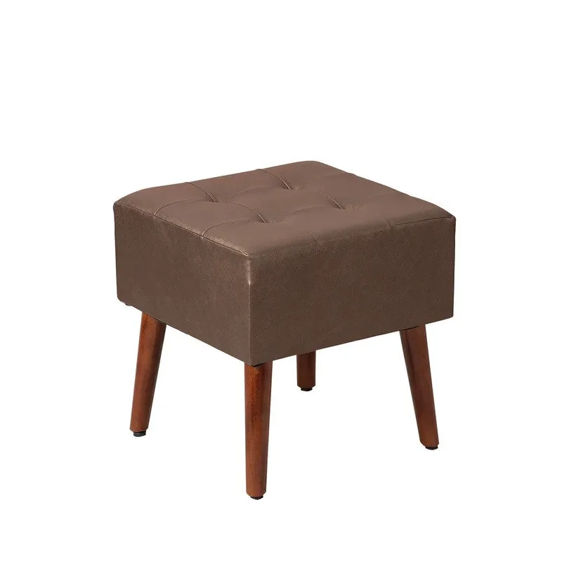 Central Base Ottoman (Brown) - Set Of Two media 3