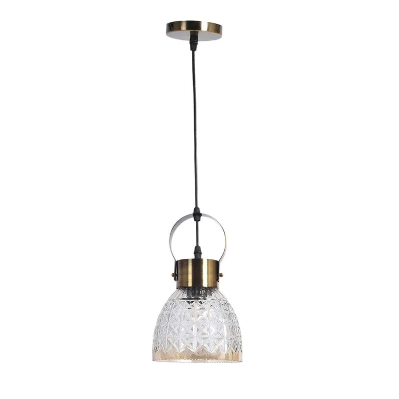 Aurora Faceted Glass Ceiling Lamp media 5