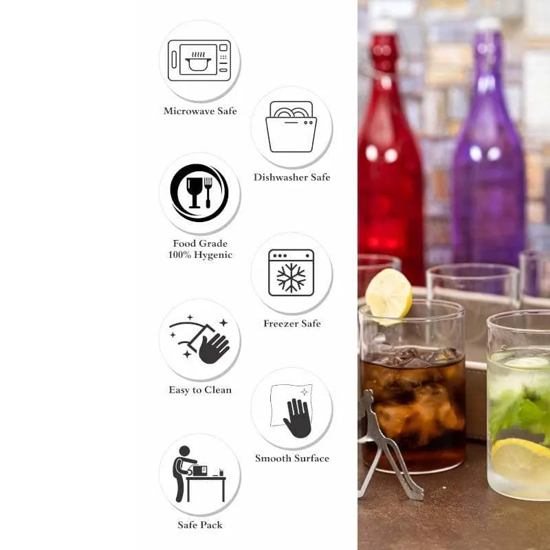 Conglo Glass Tumbler - 300 ML media 5