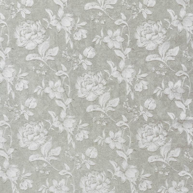 Gulaab Jacquard Single Curtain (Grey) media 3