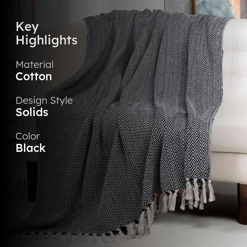 Shell Thread Throw - Black media 2