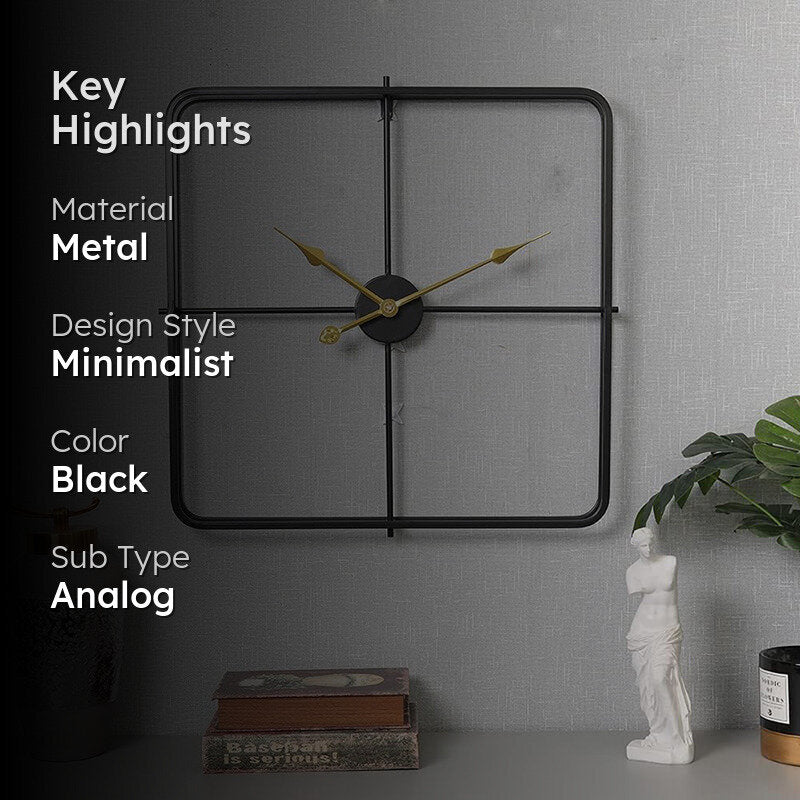 Simplico Analog Wall Clock media 2
