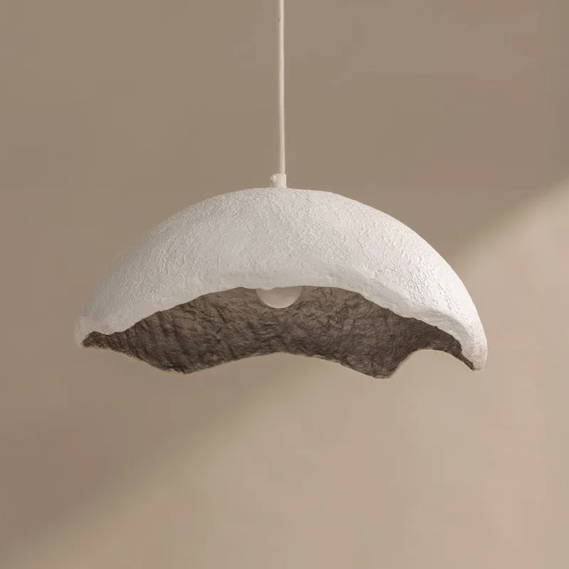 Fig Living Terra Mache Ceiling Lamp - White media 3