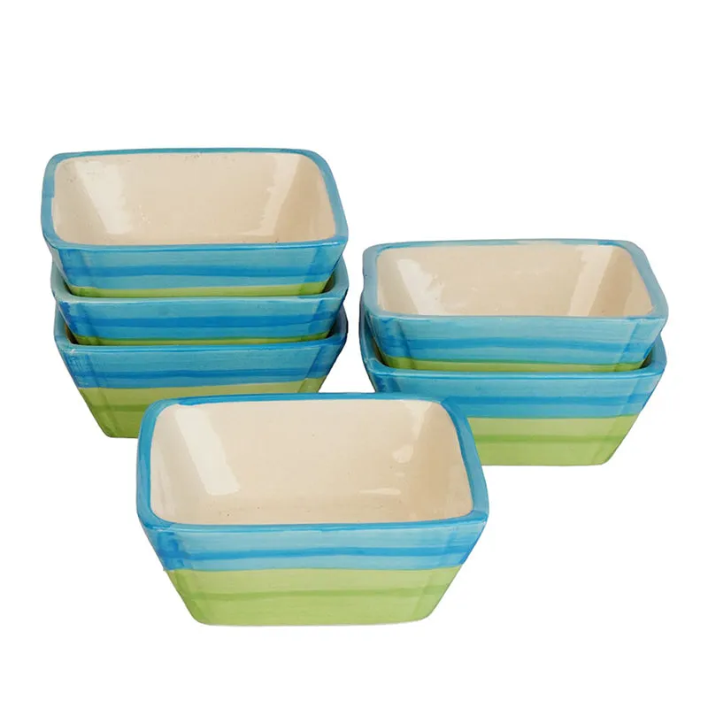 Souk Sips Ceramic Snack Bowl (170 mL) - Set Of Six media 3