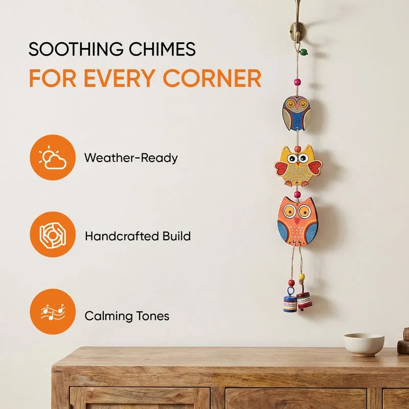 Owl Hoot Windchime - 9