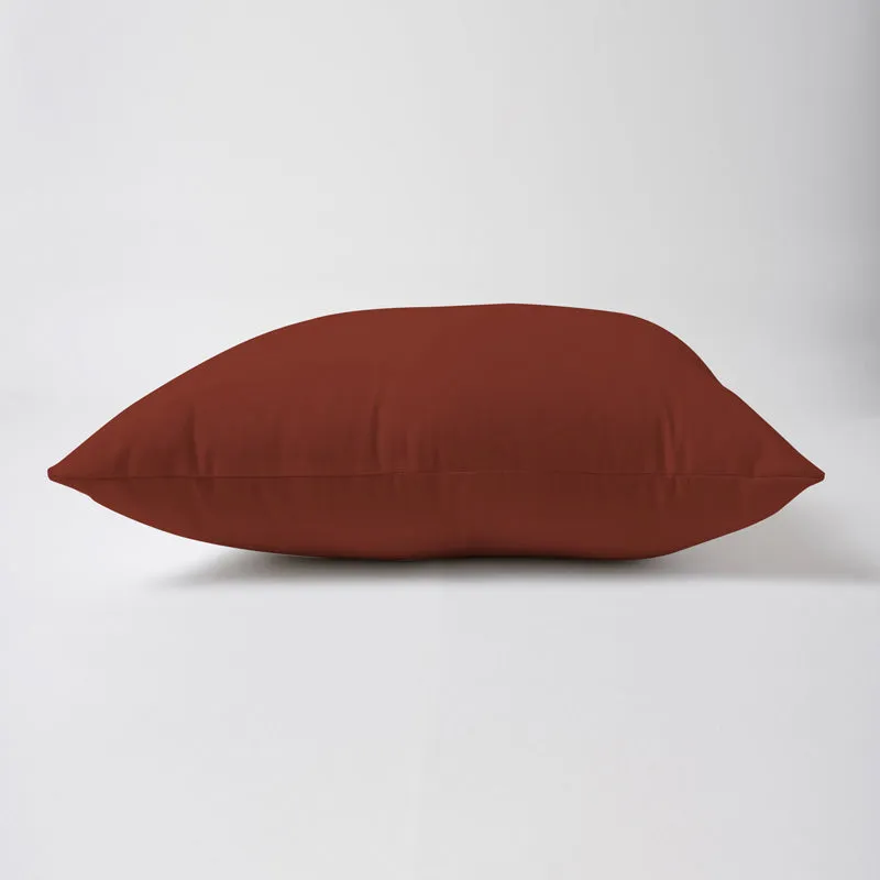 Brady Square Sofa Cushion (Terracotta Brown) - Set Of Two media 4