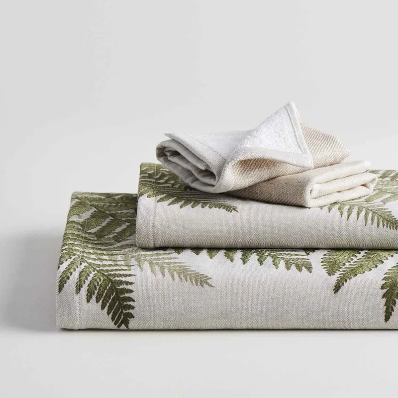 Fern Touch Bamboo Terry Towel Combo - Four Piece Set media 4