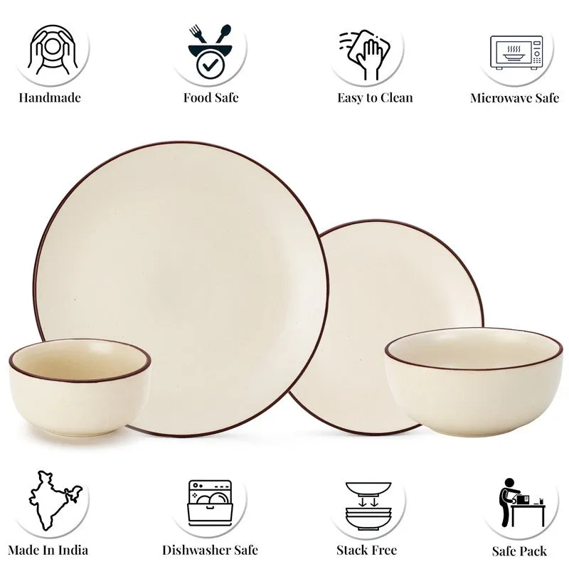 Riddo Dinner Set (Off White) - 14 Piece Set media 9