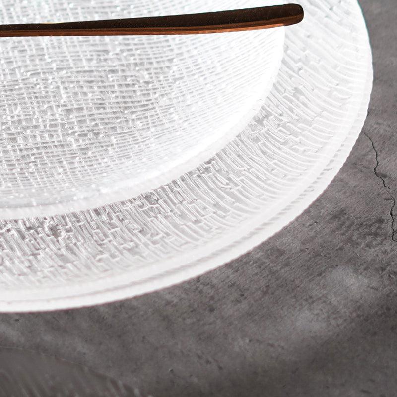 Mistware Frosted Glass Plate Set - Four Piece Set media 3